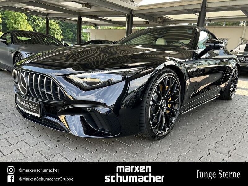 Schwarz Gebraucht 2023 Mercedes SL63 AMG AMG Cabrio | 149.480 € (Etwas zu teuer) - Bild 1/4