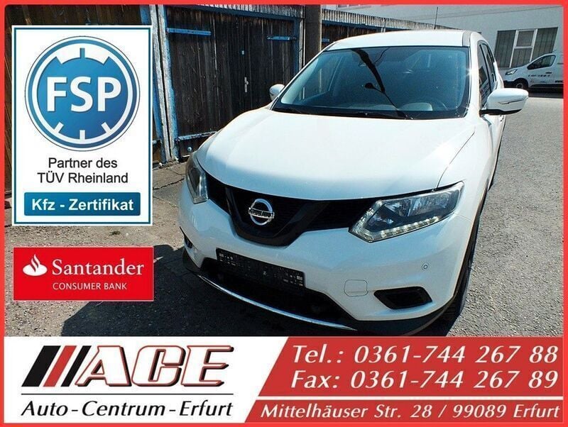 Weiß Gebraucht 2015 Nissan X-Trail Acenta SUV | 9.990 € (Fairer Preis) - Bild 1/4