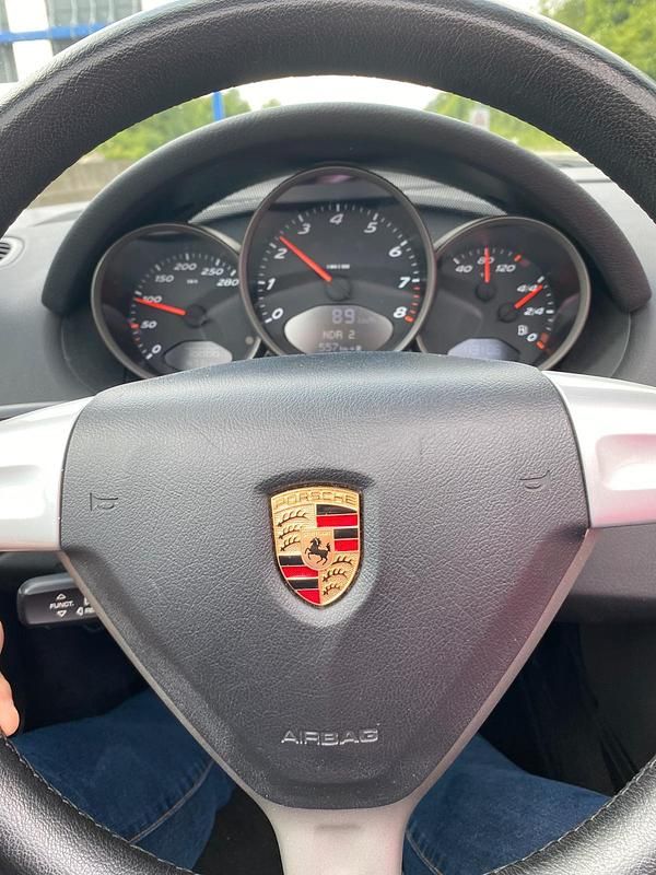 Gebraucht Porsche Boxster 245 PS (180 kW) 2005 Silber Cabrio