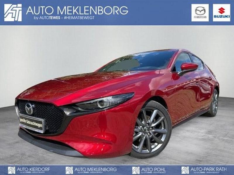 Rot Gebraucht 2020 Mazda 3 Selection Limousine | 23.490 € (Fairer Preis) - Bild 1/4