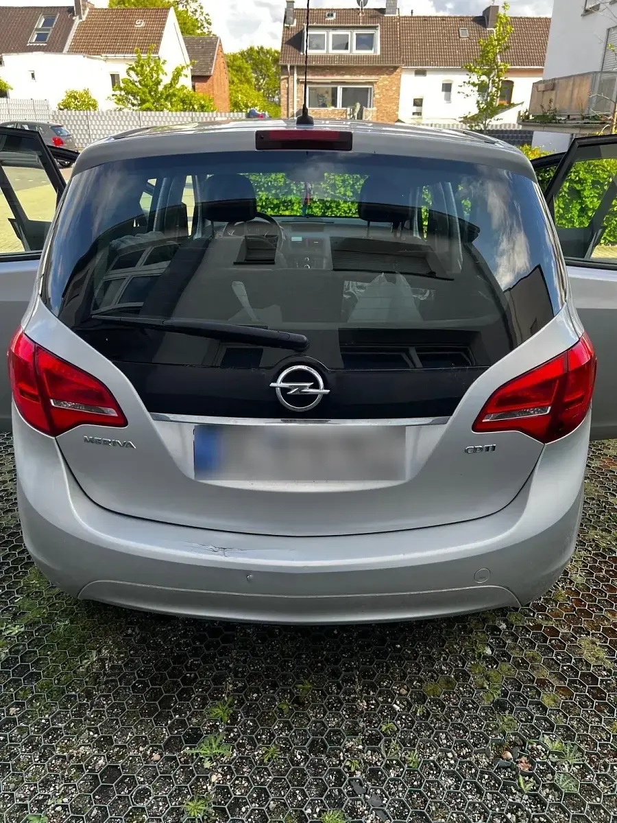 Gebraucht Opel Meriva 131 PS (96 kW) 2012 Grau Van / Kleinbus