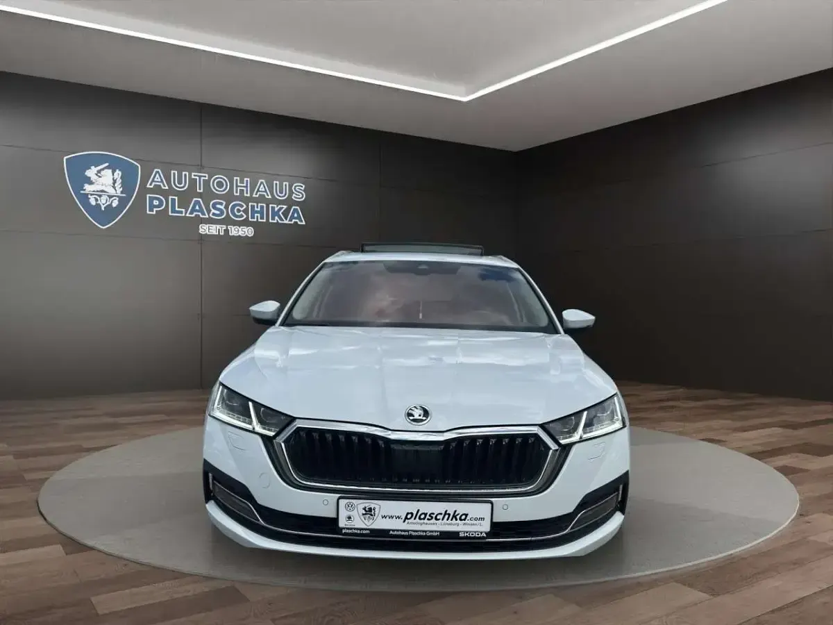Gebraucht Skoda Octavia Style 116 PS (85 kW) 2024 Moonweiß (s9r.) Kombi