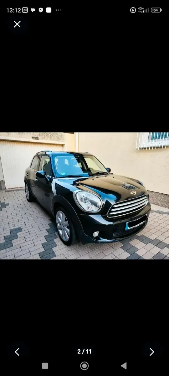 Używany Mini Cooper 122 KM (89 kW) 2010 Czarny Hatchback