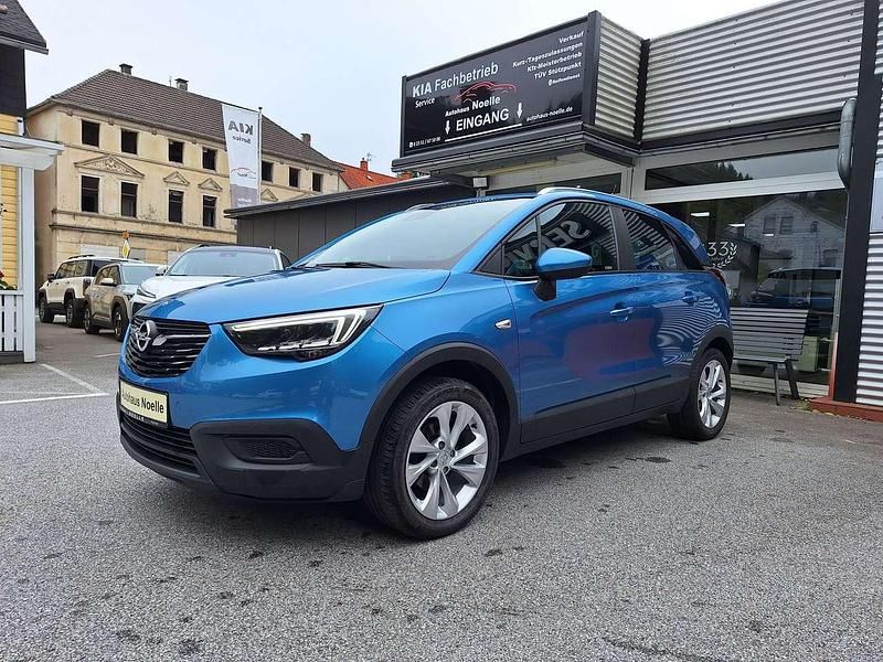 Blau Gebraucht 2017 Opel Crossland X Edition SUV | 13.490 € (Fairer Preis) - Bild 1/4