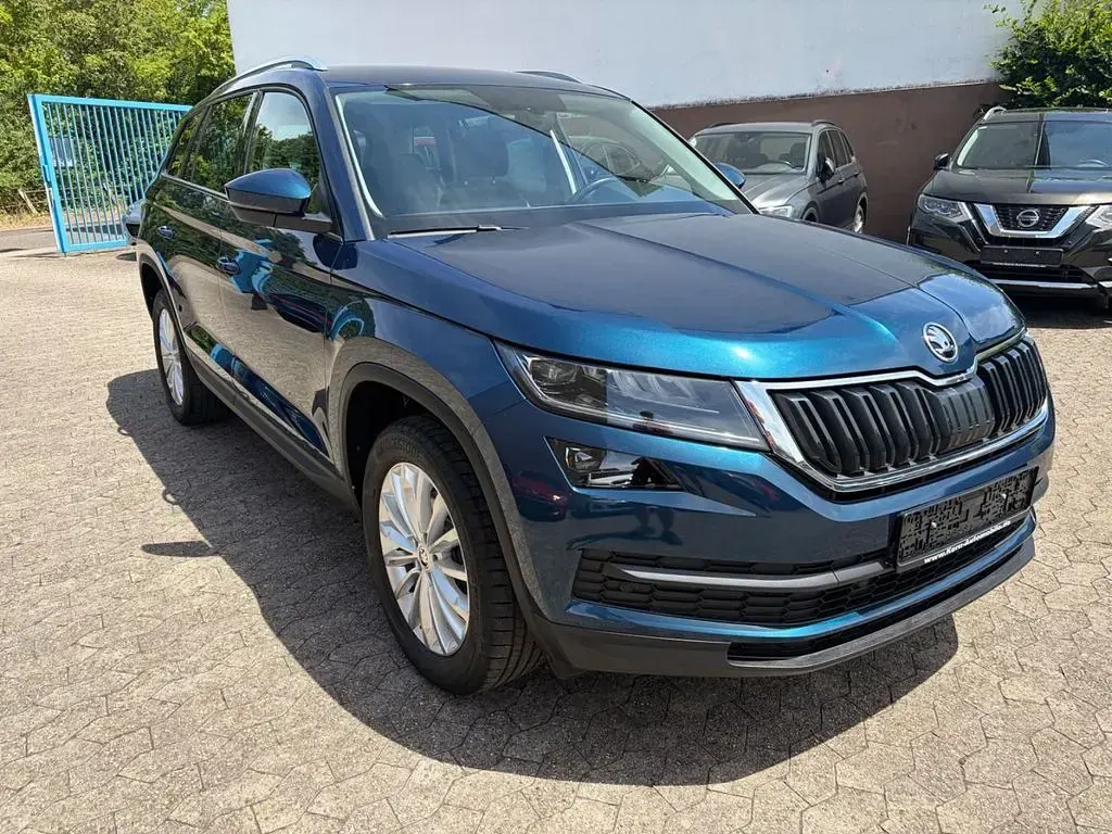 Gebraucht Skoda Kodiaq 150 PS (110 kW) 2020 Modra lava/lava blau SUV
