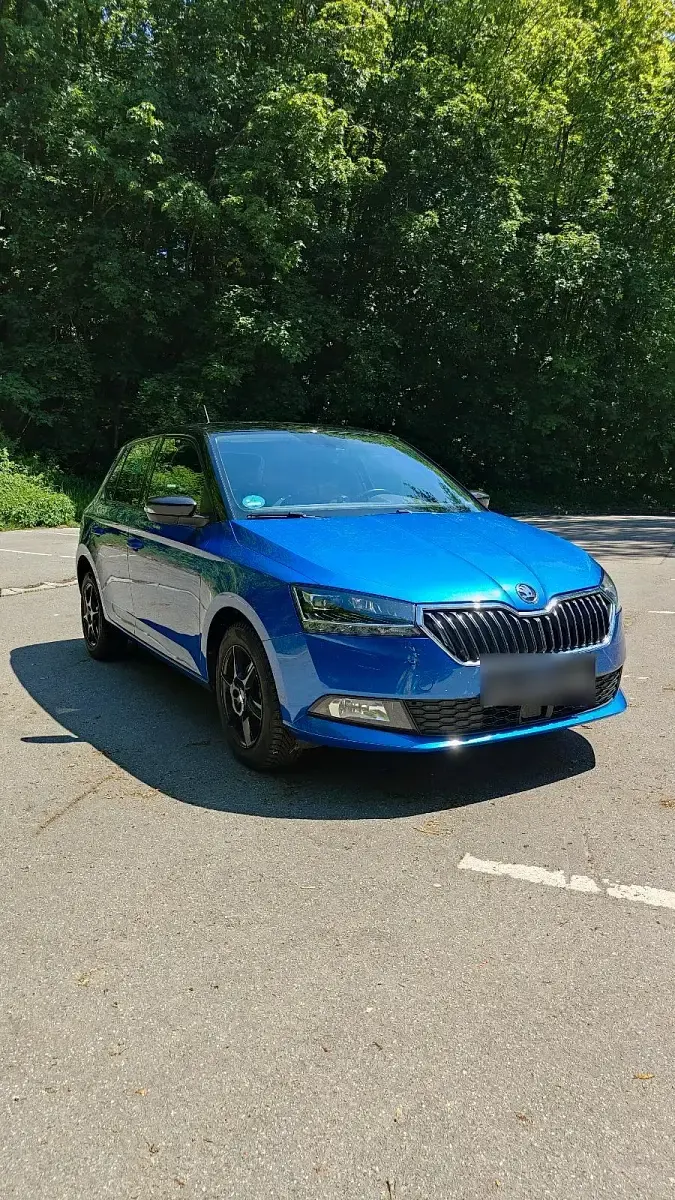 Gebraucht Skoda Fabia Style 95 PS (69 kW) 2018 Blau Kleinwagen