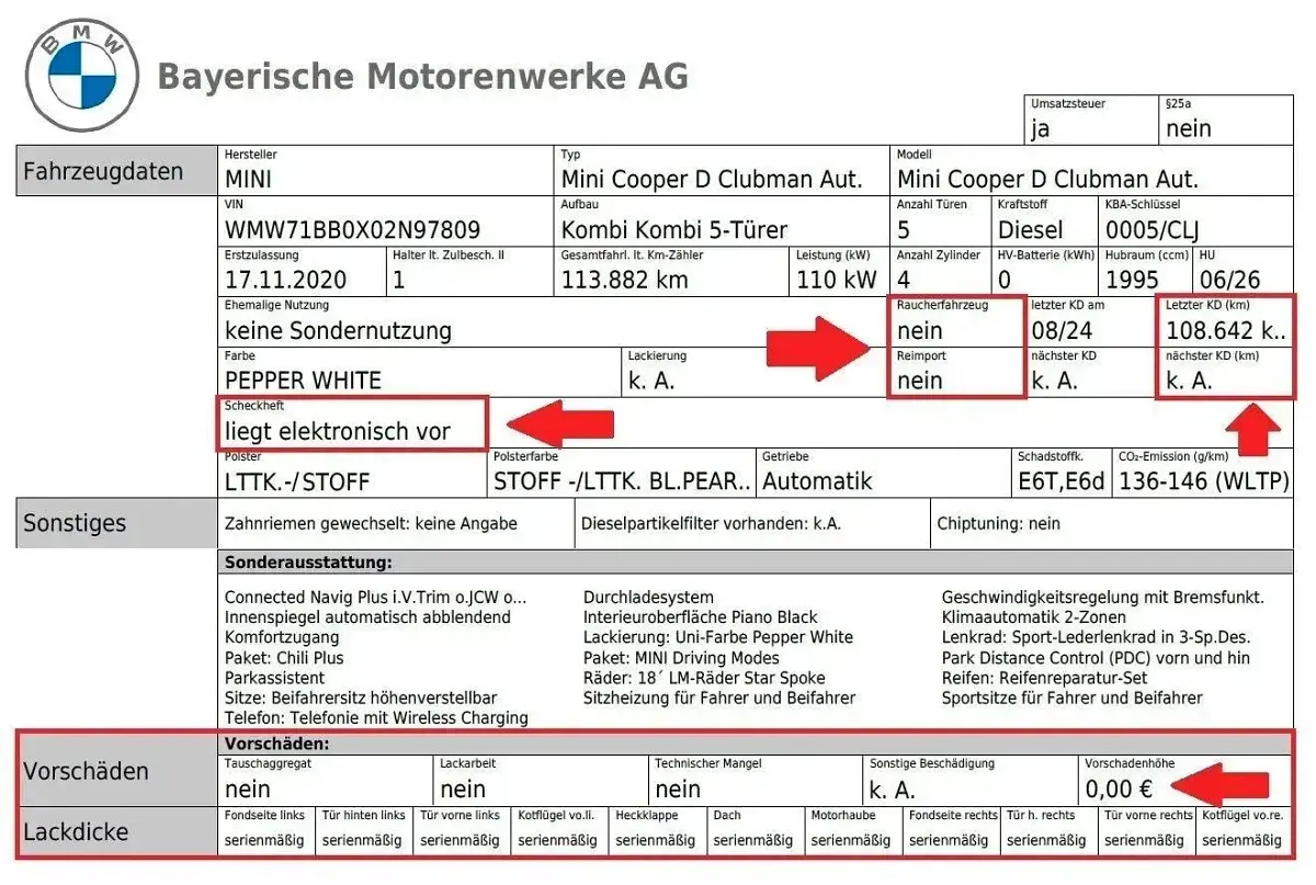 Gebraucht Mini Cooper D Clubman Sport 150 PS (110 kW) 2020 Pepper white Kombi
