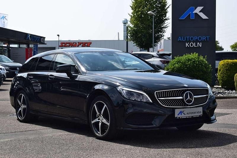 Schwarz Gebraucht 2016 Mercedes CLS350 Shooting Brake Sport Kombi | 20.890 € (Superpreis) - Bild 1/4