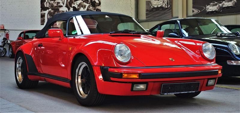 Gebraucht Porsche 911 218 PS (160 kW) 1989 Rot Cabrio