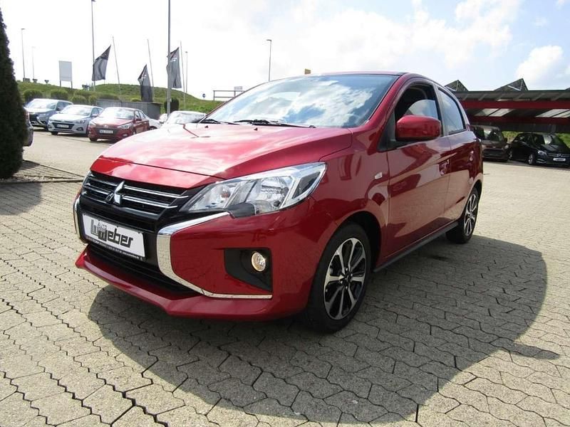 Neu Mitsubishi Space Star Select+ 71 PS (52 kW) 2025 Amarenarot (m) Limousine