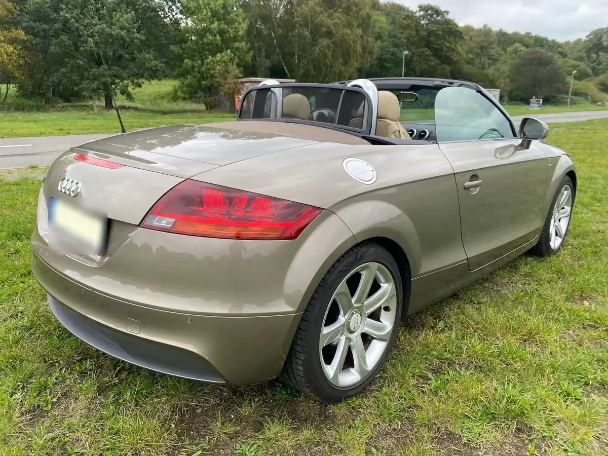 Gebraucht Audi TT Roadster S-Line 211 PS (155 kW) 2008 Beige Cabrio