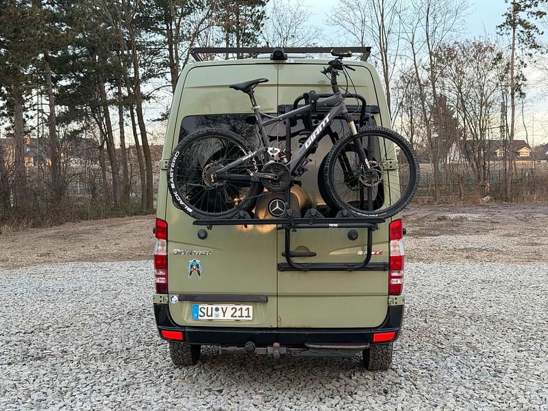 Gebraucht Mercedes Sprinter 108 PS (79 kW) 2008 Grün Van