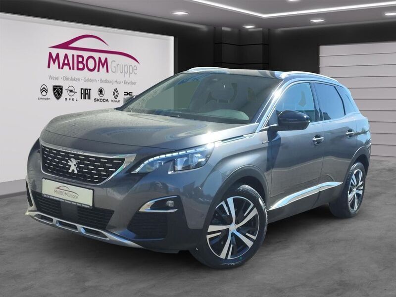 Grau Gebraucht 2021 Peugeot 3008 GT-line SUV | 20.990 € (Fairer Preis) - Bild 1/4