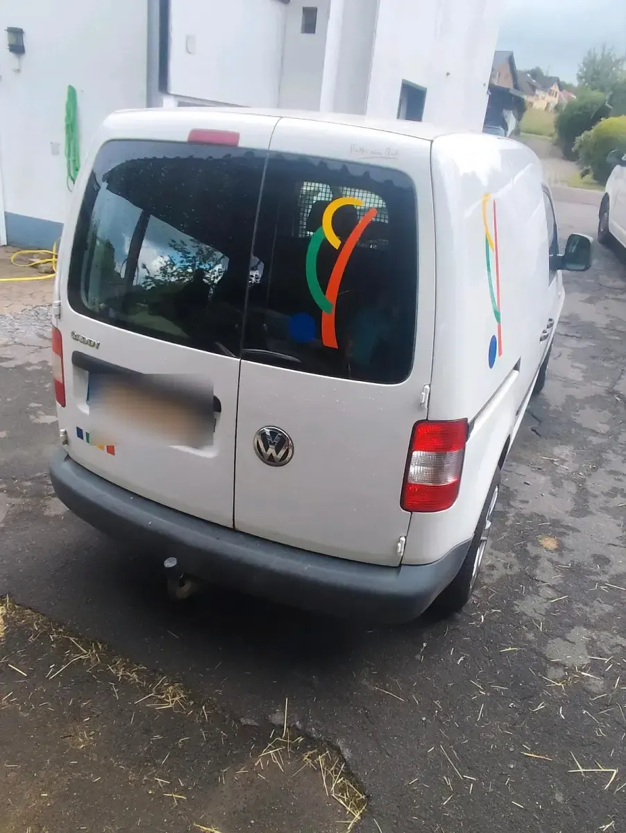 Gebraucht VW Caddy 105 PS (77 kW) 2008 Weiß Van / Kleinbus