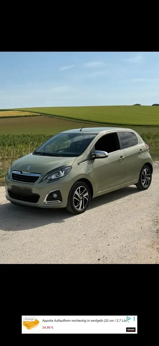 Gebraucht Peugeot 108 Collection 72 PS (52 kW) 2021 Grün Kleinwagen