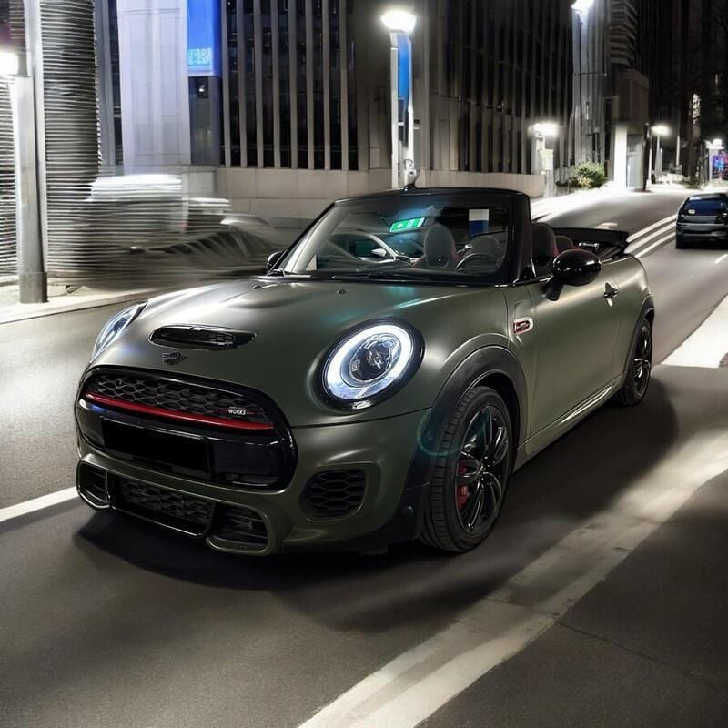 Andere außenfarben Gebraucht 2016 Mini John Cooper Works Cabriolet Chili Cabrio | 21.499 € (Fairer Preis) - Bild 1/4