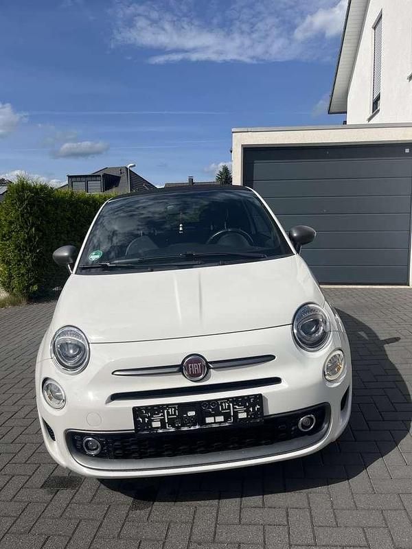 Weiß Gebraucht 2018 Fiat 500S S Cabrio | 9.200 € (Fairer Preis) - Bild 1/4