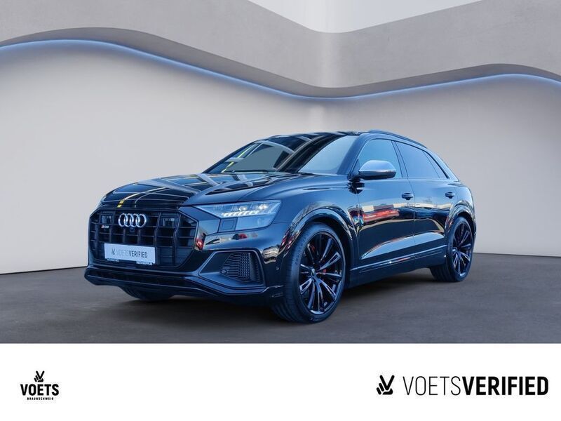 Orcaschwarz metallic Gebraucht 2021 Audi SQ8 Sport SUV | 82.650 € (Fairer Preis) - Bild 1/4
