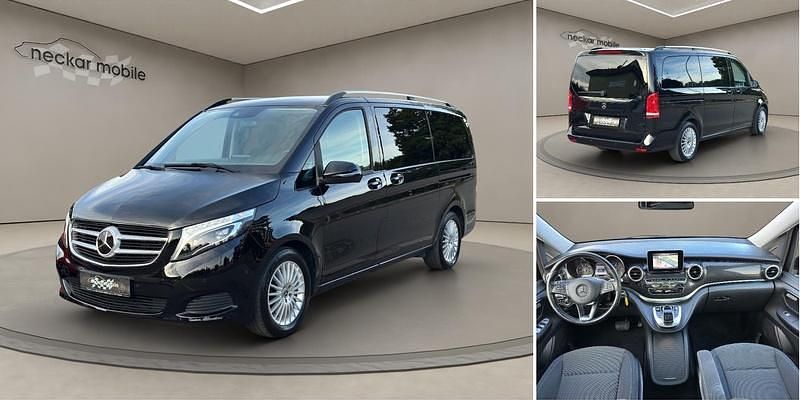 Obsidianschwarz Gebraucht 2018 Mercedes V220 Van / Kleinbus | 41.890 € (Etwas zu teuer) - Bild 1/4