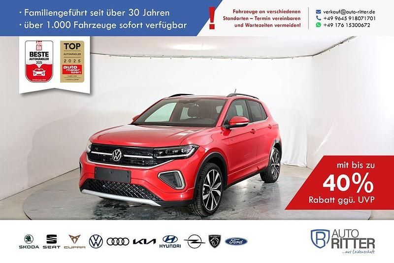 Rot Neu 2025 VW T-Cross R-line SUV | 29.090 € (Fairer Preis) - Bild 1/4