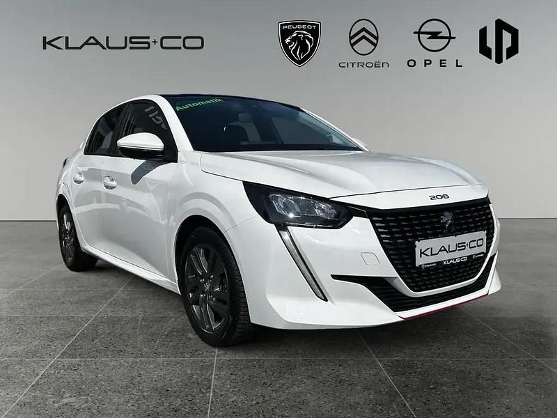 Weiß Gebraucht 2022 Peugeot 208 Kleinwagen | 19.900 € (Teuer) - Bild 1/4