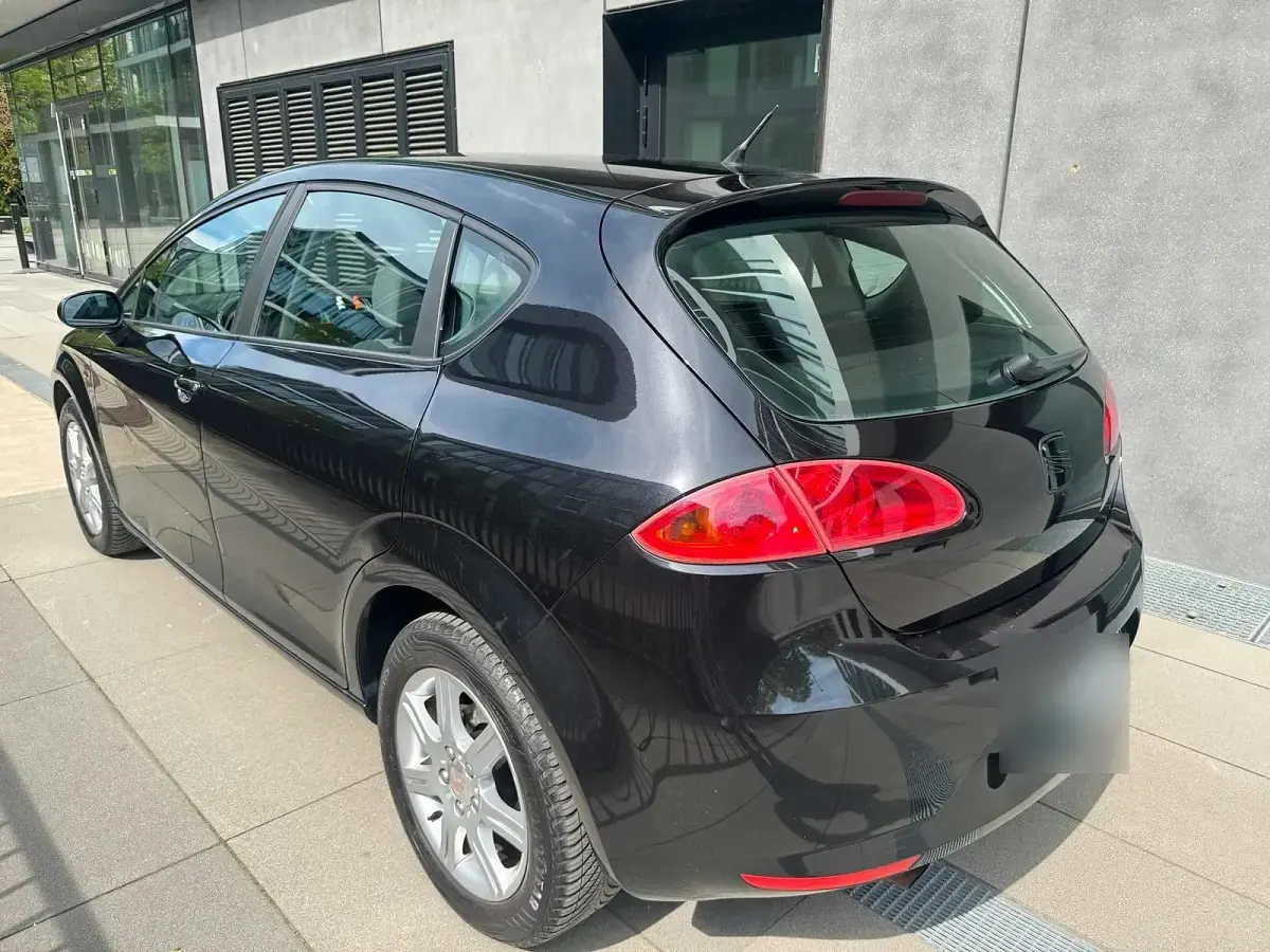 Gebraucht Seat Leon 102 PS (75 kW) 2007 Schwarz Kleinwagen