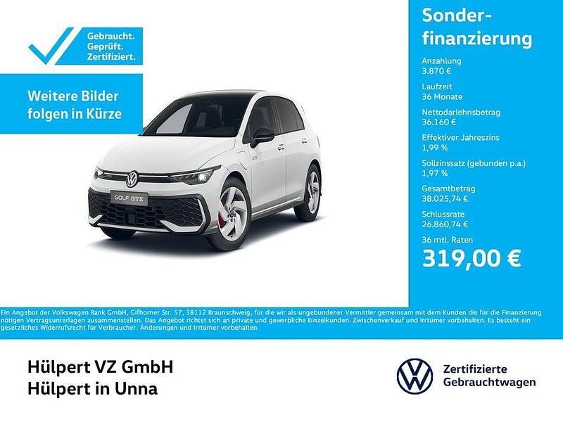 Weiß Gebraucht 2024 VW Golf VIII GTE Limousine | 40.030 € (Superpreis) - Bild 1/4