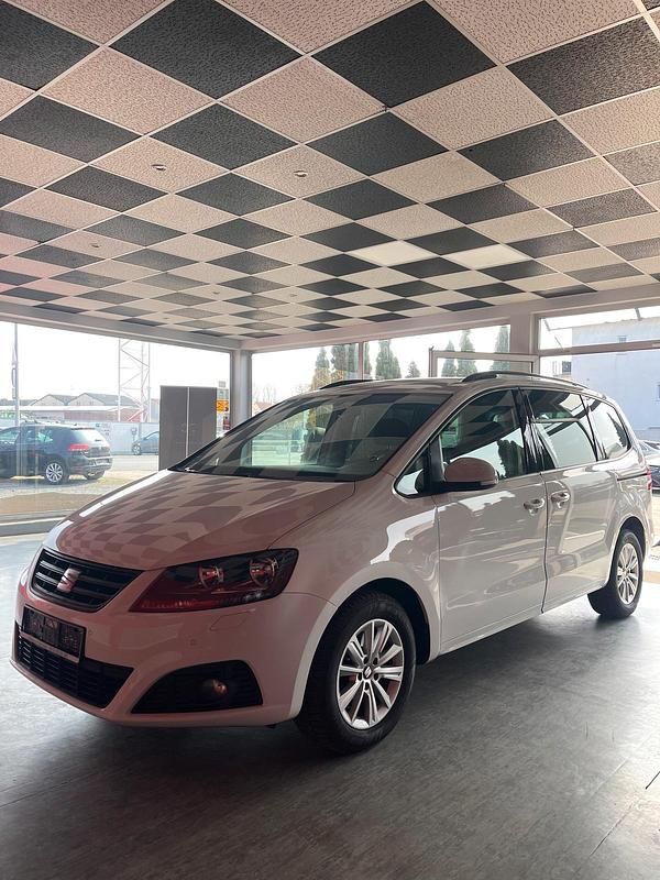 Gebraucht Seat Alhambra Style 150 PS (110 kW) 2016 Weiß Van / Kleinbus