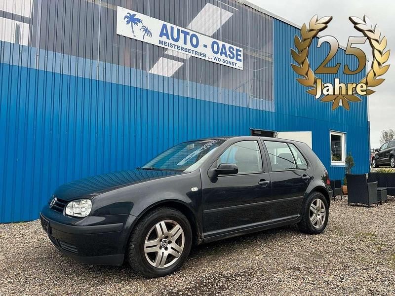 Schwarz Gebraucht 2002 VW Golf IV Comfortline Kleinwagen | 990 € (Guter Preis) - Bild 1/3