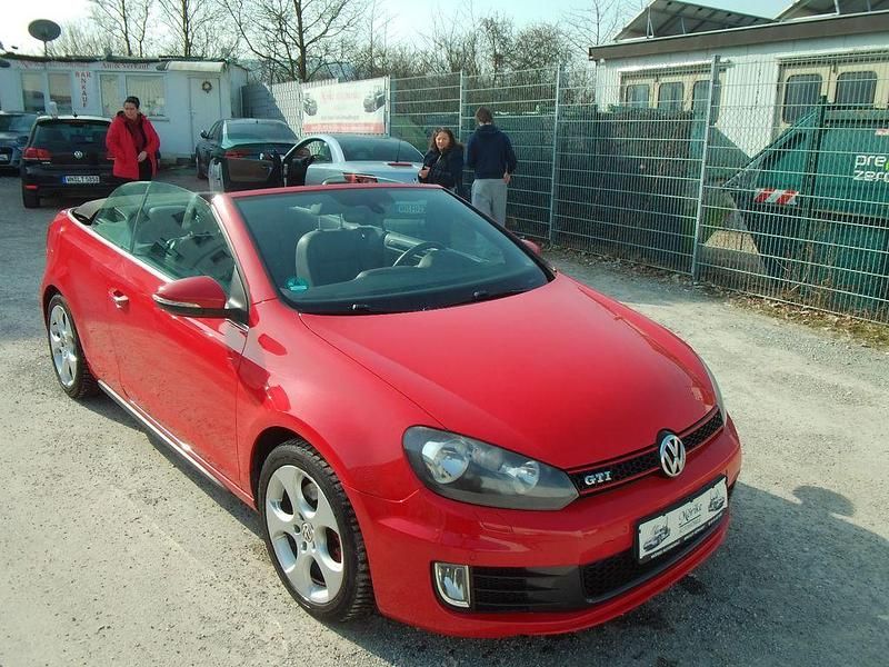 Gebraucht VW Golf Cabriolet GTI 211 PS (155 kW) 2013 Rot Cabrio