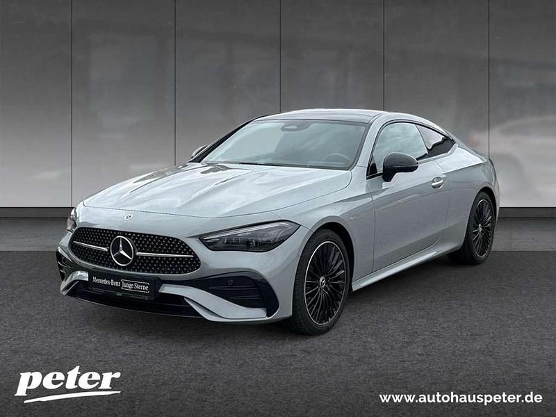 Grau Gebraucht 2024 Mercedes CLE200 AMG Line Premium Coupé | 55.870 € (Fairer Preis) - Bild 1/4