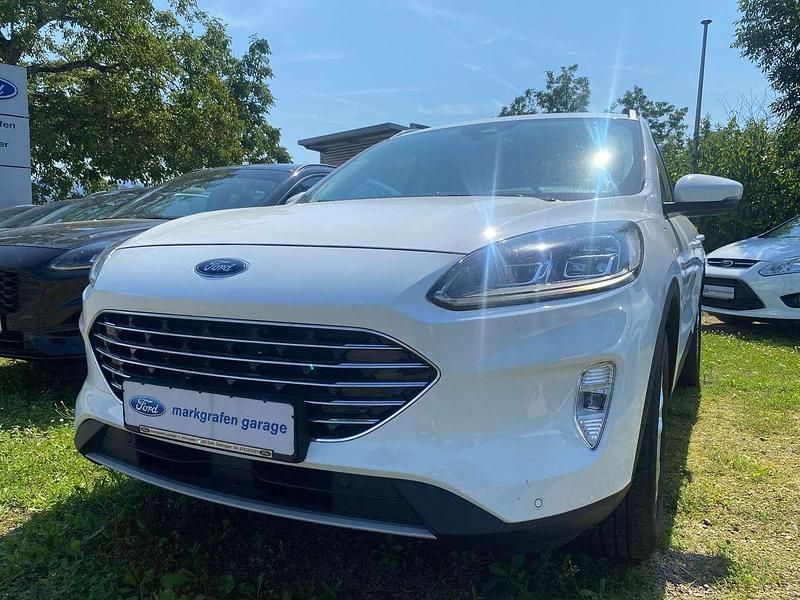 Gebraucht Ford Kuga Titanium X 152 PS (111 kW) 2021 Frostweiß SUV