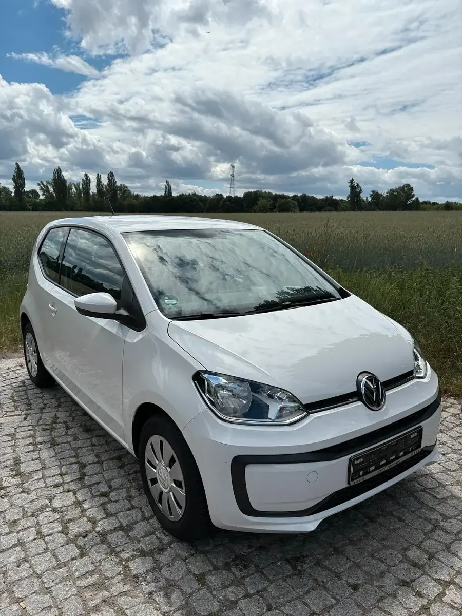 Gebraucht VW up! 60 PS (44 kW) 2017 Weiß Kleinwagen