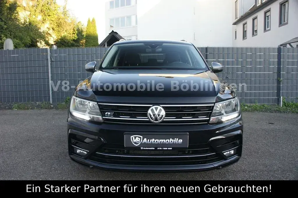 Gebraucht VW Tiguan Allspace R-line 190 PS (139 kW) 2018 Schwarz SUV