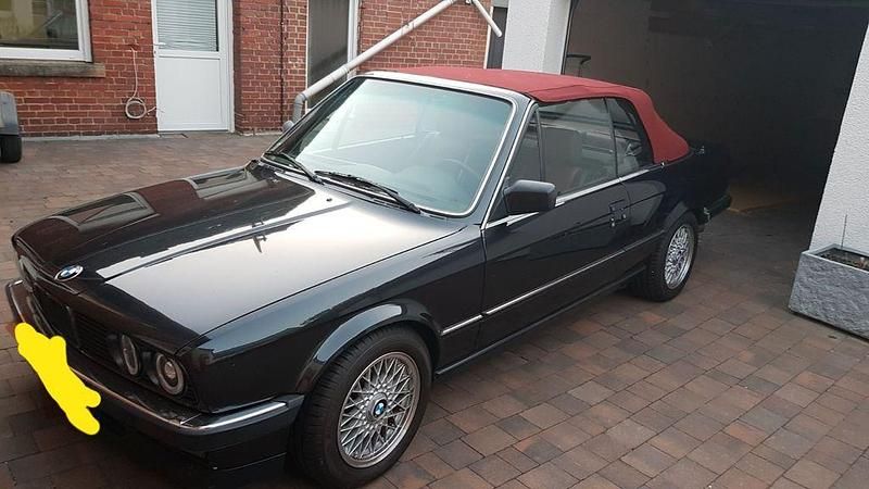 Schwarz Gebraucht 1987 BMW 325 Cabriolet Sport Line Cabrio | 15.000 € - Bild 1/4