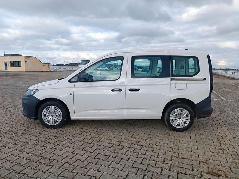 Gebraucht VW Caddy 122 PS (89 kW) 2021 Weiß Van / Kleinbus