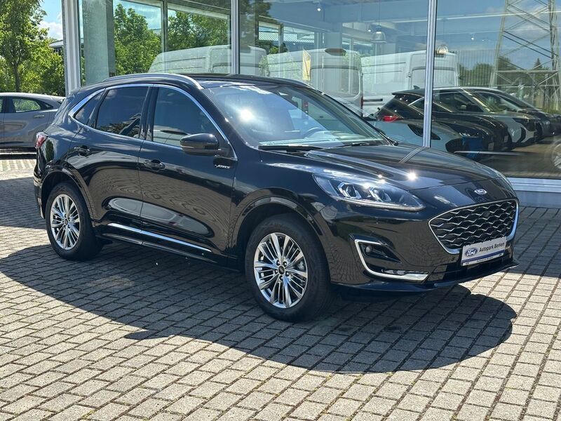 Obsidian schwarz Gebraucht 2024 Ford Kuga Vignale SUV | 30.950 € (Superpreis) - Bild 1/4