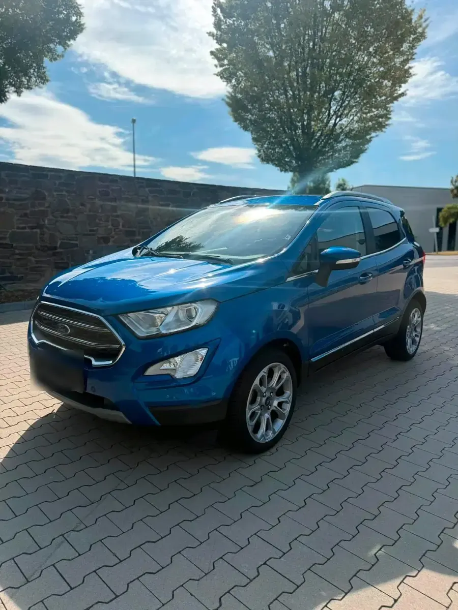 Gebraucht Ford Ecosport Titanium 125 PS (91 kW) 2019 Blau SUV