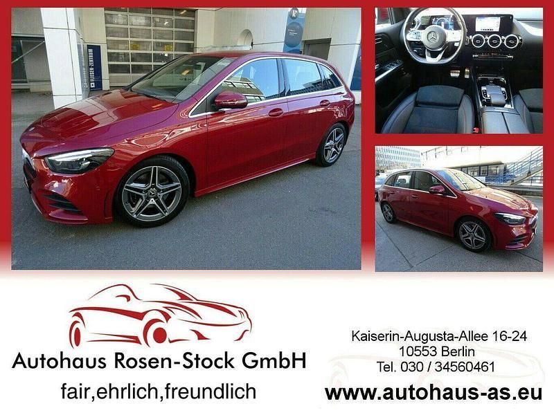 (manufaktur lack designo (rot)) Gebraucht 2020 Mercedes B220 AMG line Van / Kleinbus | 24.900 € (Fairer Preis) - Bild 1/3