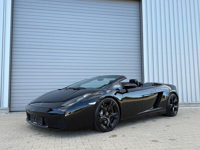 Schwarz Gebraucht 2009 Lamborghini Gallardo Cabrio | 87.800 € (Superpreis) - Bild 1/4