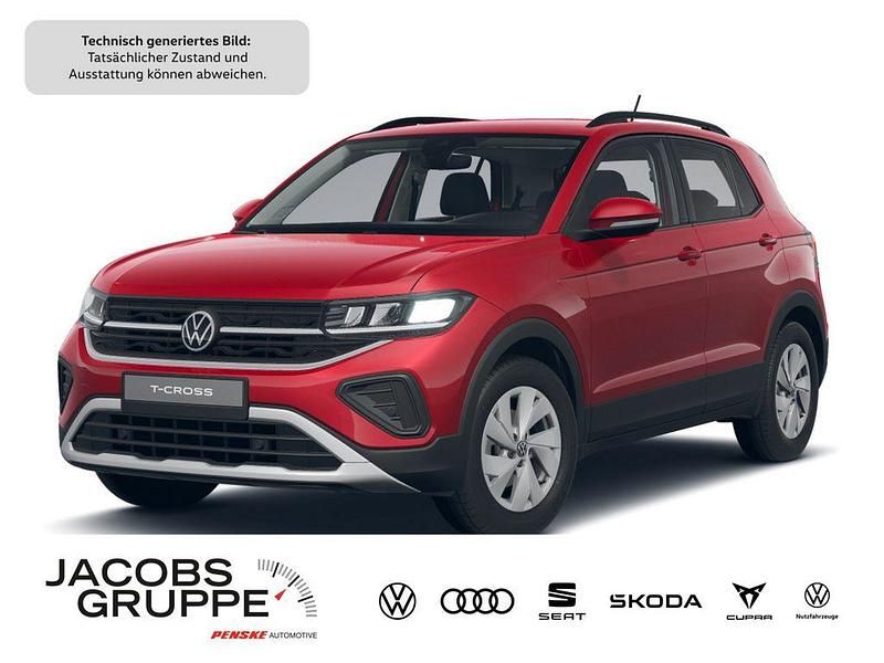 Rot Gebraucht 2024 VW T-Cross Life SUV | 25.940 € (Fairer Preis) - Bild 1/4