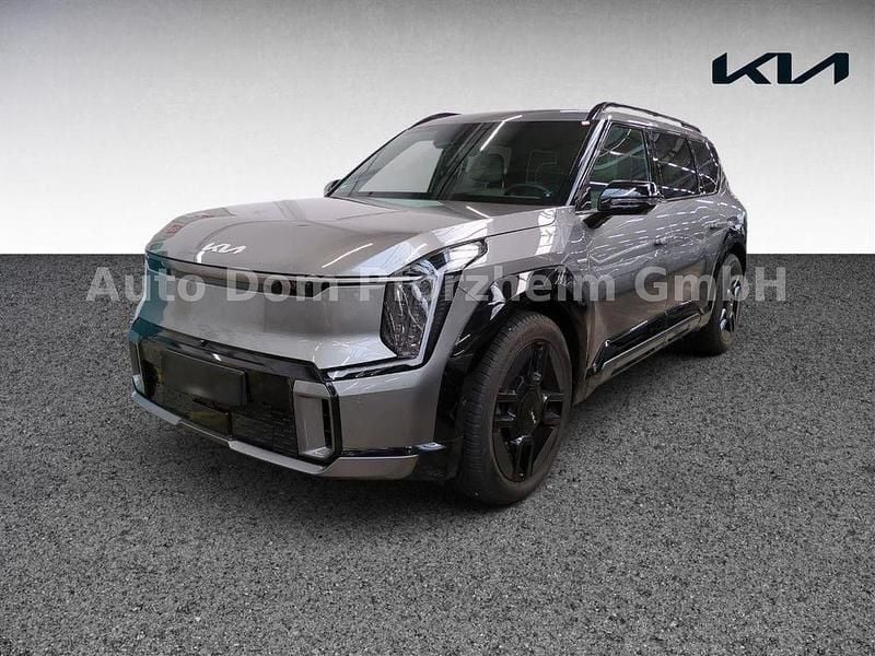 Grau Gebraucht 2025 Kia EV9 Launch Edition SUV | 62.890 € (Guter Preis) - Bild 1/4