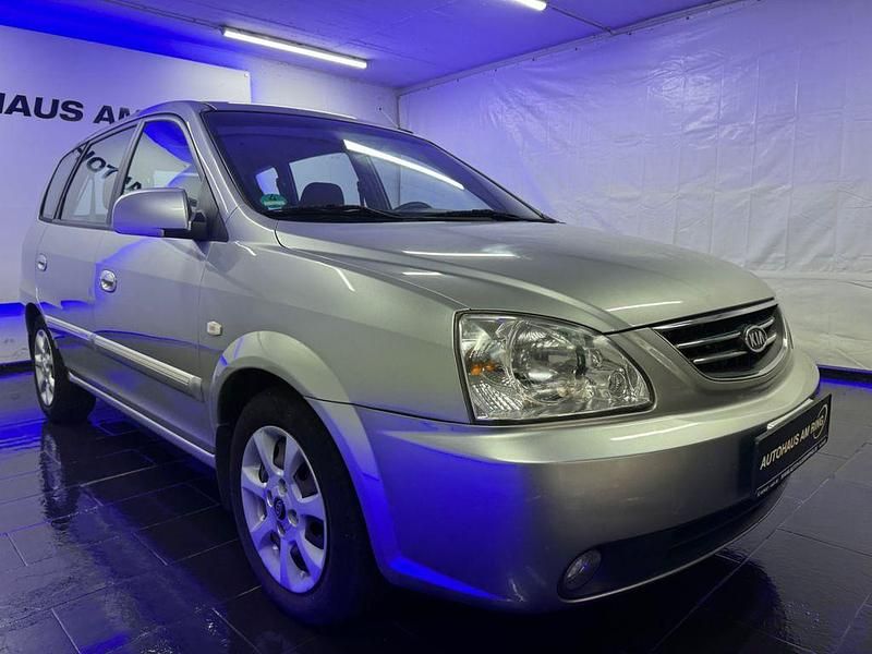 Gebraucht Kia Carens EX 113 PS (83 kW) 2006 Silber Van / Kleinbus