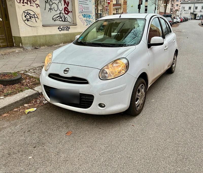 Gebraucht Nissan Micra 80 PS (58 kW) 2013 Weiß Kleinwagen