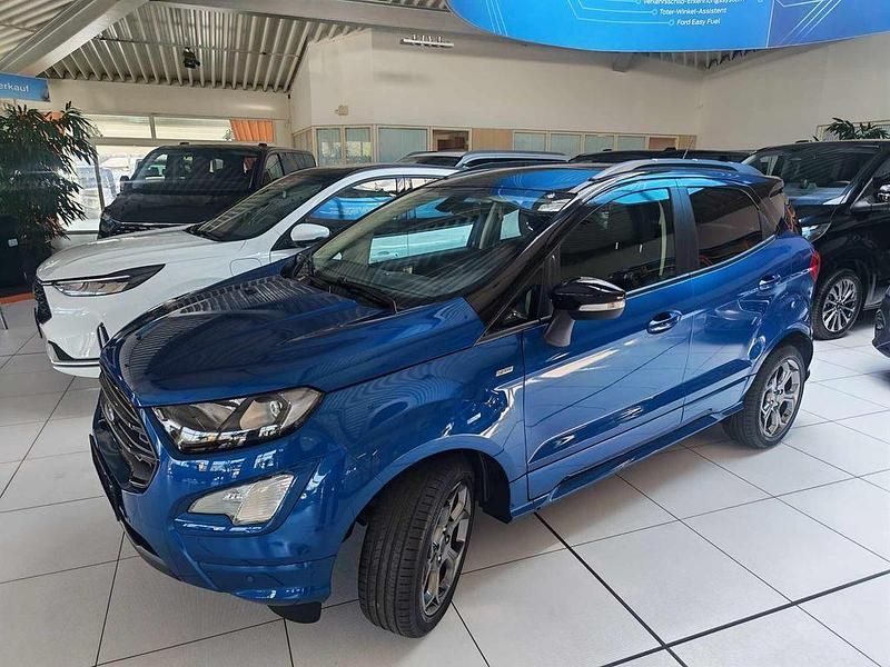 Gebraucht Ford Ecosport ST-Line 125 PS (91 kW) 2019 Saphirblau metallic (metallic) SUV