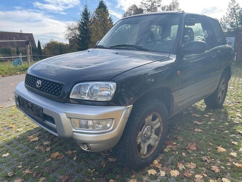 Schwarz Gebraucht 2000 Toyota RAV4 SUV | 2.250 € (Superpreis) - Bild 1/4