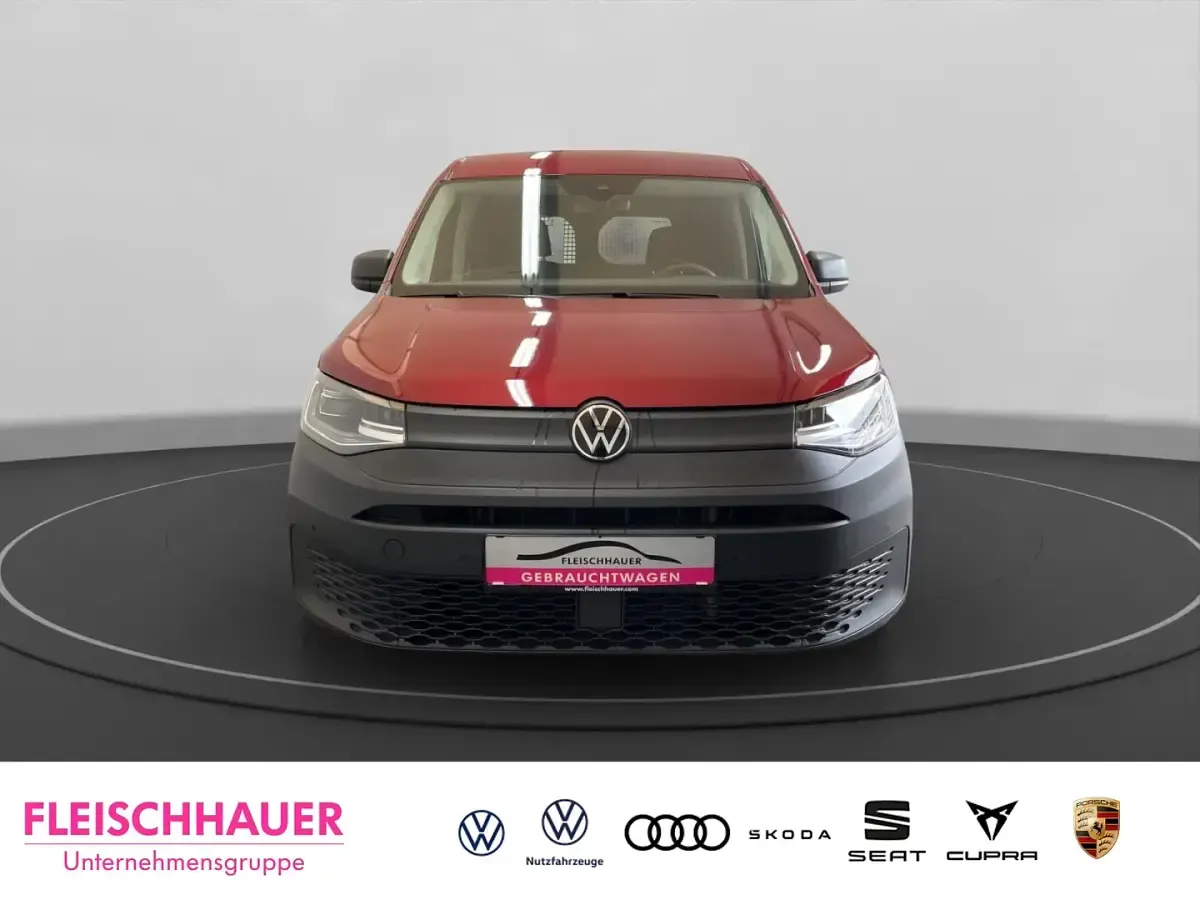Gebraucht VW Caddy Life 114 PS (83 kW) 2021 Rot Van / Kleinbus