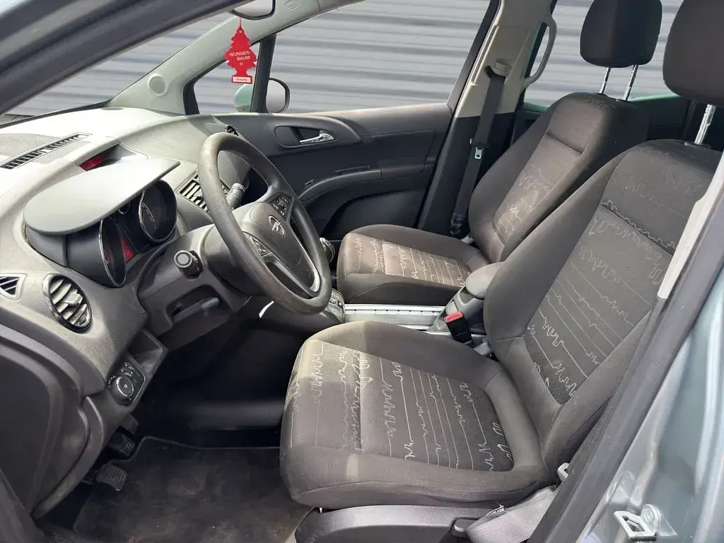 Gebraucht Opel Meriva Edition 101 PS (74 kW) 2010 Silber Van / Kleinbus