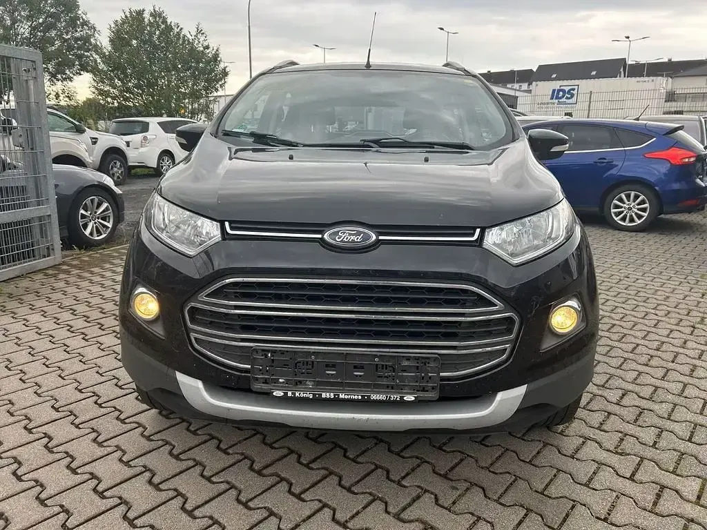 Gebraucht Ford Ecosport Titanium 125 PS (91 kW) 2015 Schwarz SUV