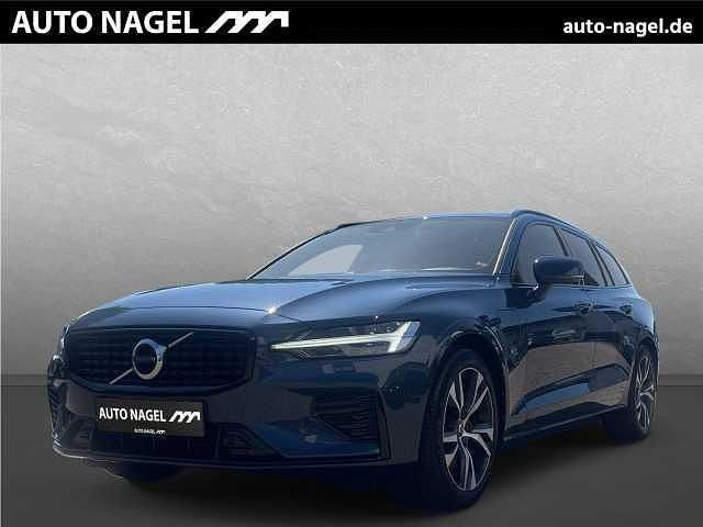 Denim blue (metallic) Gebraucht 2022 Volvo V60 R-Design Kombi | 33.880 € (Fairer Preis) - Bild 1/4